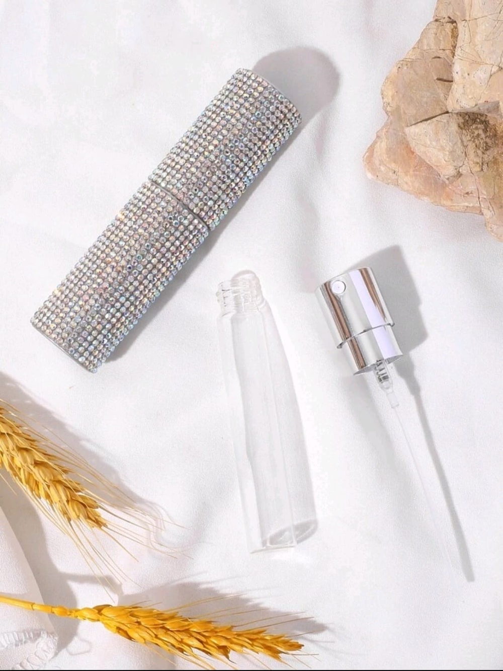 Crystal Rhinestone Perfume Atomizer - Picture 4 of 5
